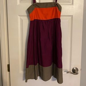 Fossil Color Block Dress